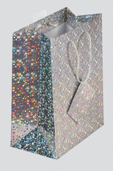 SH14612 GIFT BAG HOLOGRAPHIC MEDIUM