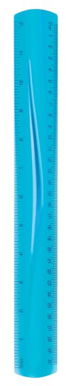 SG05605 CLUB 30CM FLEXI RULER ASSTD