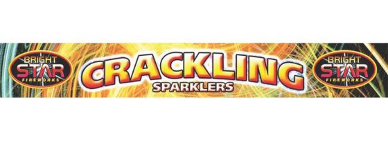 CJ0107 SJ13017 SPARKLER GIANT 10IN CRACKLING