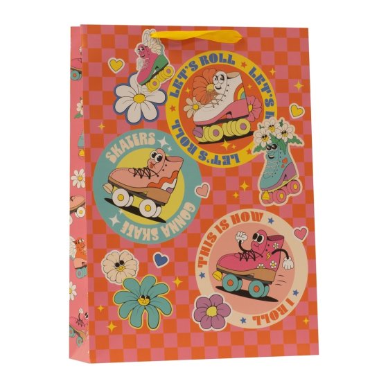 SJ15301 SJ15301 GIFT BAG ROLLER DISCO EXTRA LARGE