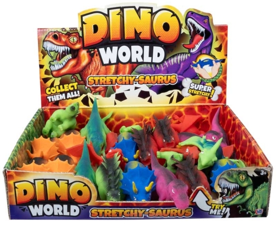 DINO WORLD STRETCHY SAURUS