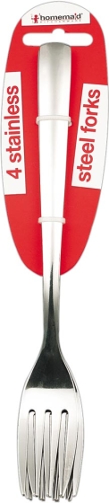 FORKS S/STEEL 4 PACK