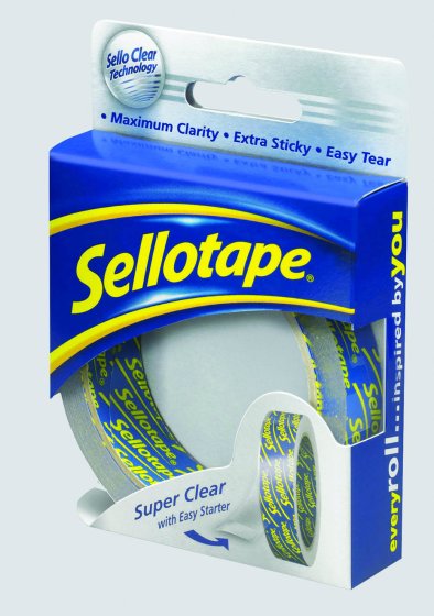 SH05603 SELLOTAPE 24 X 50M SUPERCLEAR SH05603 SELLOTAPE 24 X 50M SUPERCLEAR