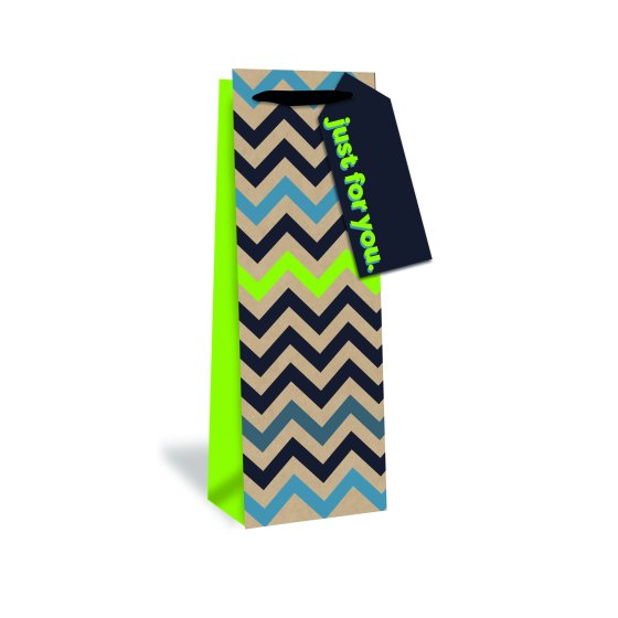 SH14433 BOTTLE BAG ZIG ZAG