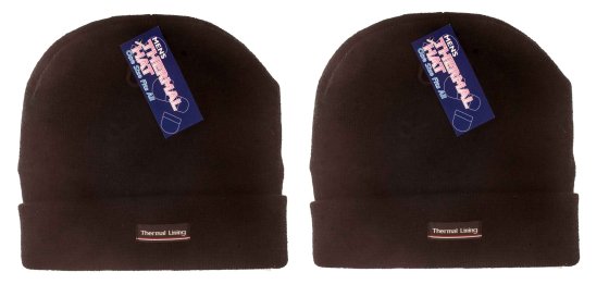 ** WIGIG ** HATS  THERMAL LINED BLACK