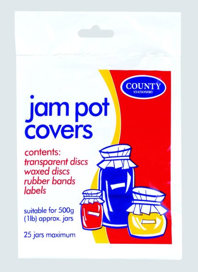 SH11709 JAMPOT COVERS 500G 1LB 25 JARS