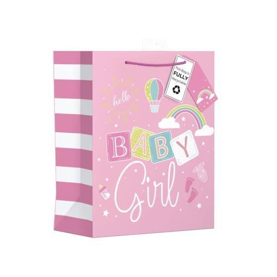 BABY GIRL GIFT BAG LARGE