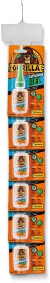 GORILLA SUPERGLUE 15 GRAM GEL CLIPSTRIP
