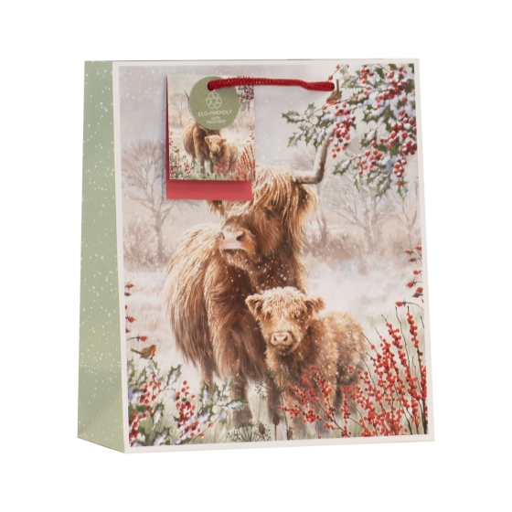 GIFT BAG HIGHLAND SCENE M