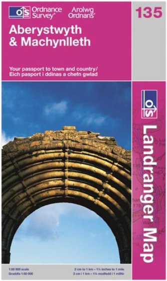 ** WIGIG ** MAP L135 ABERYSTWYTH N MAC