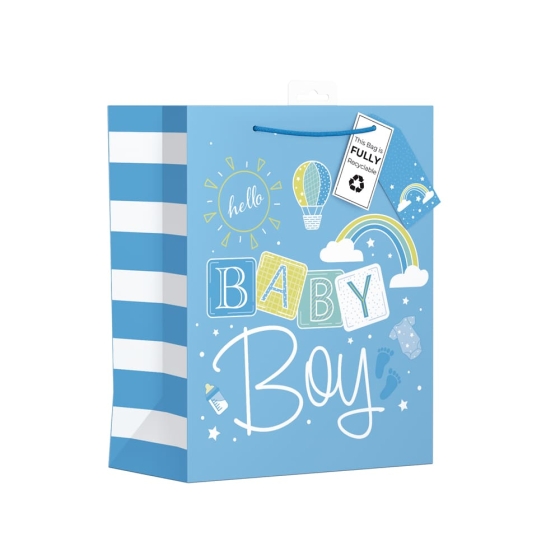 BABY BOY GIFT BAG LARGE