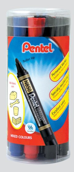 CH1006 SH07507 BULLET TIP MARKER ASSORTED TUB