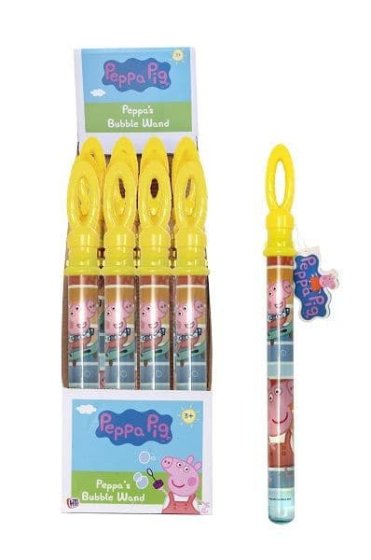 ** NEW FOR 2025 ** PEPPA PIG BUBBLE WAND