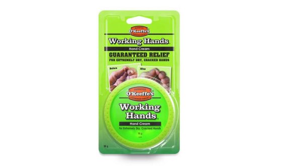 OKEEFFES WORKING HANDS 96 GRAM CLIPSTRIP
