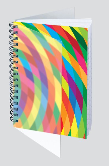 SH01602 NOTEBOOK A5 ABSTRACT WIRO