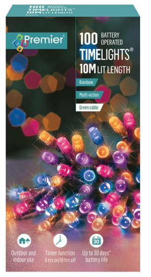 WIGIG LIGHTS 100 LED R/BOW TIMELIGHT