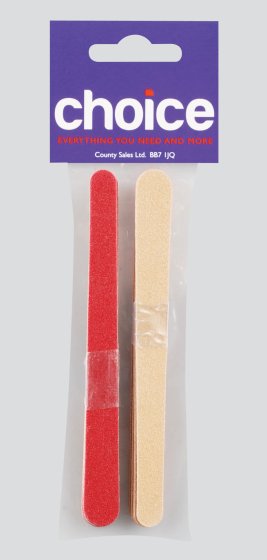 SH10910 CHOICE 12CM EMERY BOARDS 10S