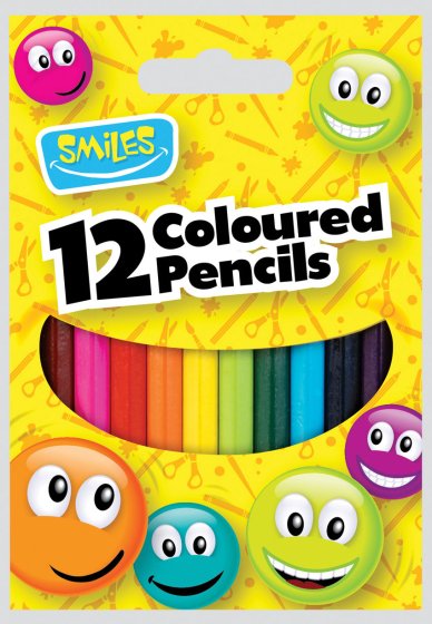 SG07302 FUN COLOURING PENCILS H LENGT
