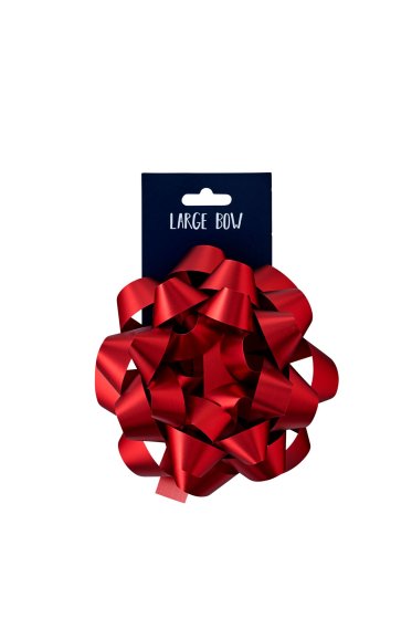 SH13407 BOW LARGE RED