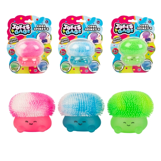 JOKES N GAGS COOL SPIKEYS 3 ASST