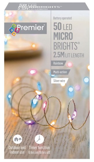 WIGIG LIGHTS 50 LED MBRIGHTS PIN WIR