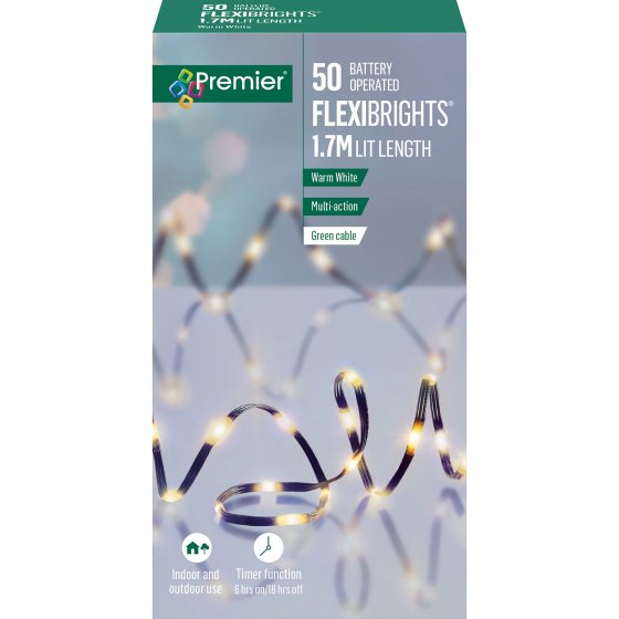 XH4203 LIGHTS 50 LED FLEXIBRIGHTS WW