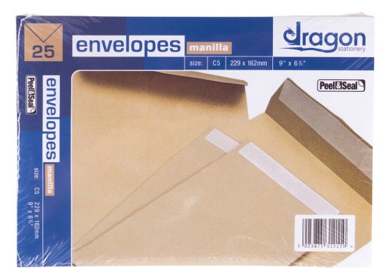 SH00903 ENVS C5 MANILLA 25 S P & S