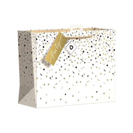 SH14519 GIFT BAG MIXED METALLIC CONFET