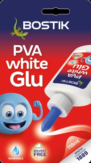 SJ05610 GLUE BOSTIK PVA 118ML