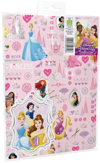  WRAP DISNEY PRINCESS 2 SH 2 TA