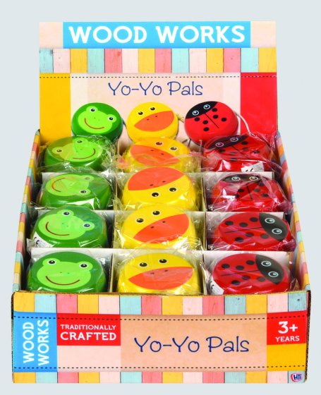 WOOD WORKS YOYO PALS  ASSTS.