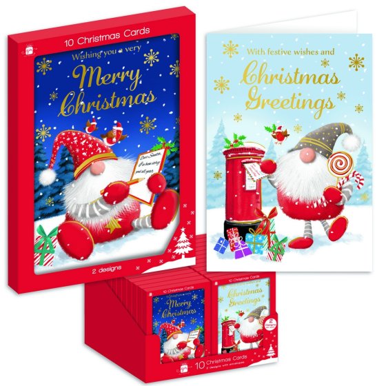 CARDS PORTRAIT GONKS 10PK
