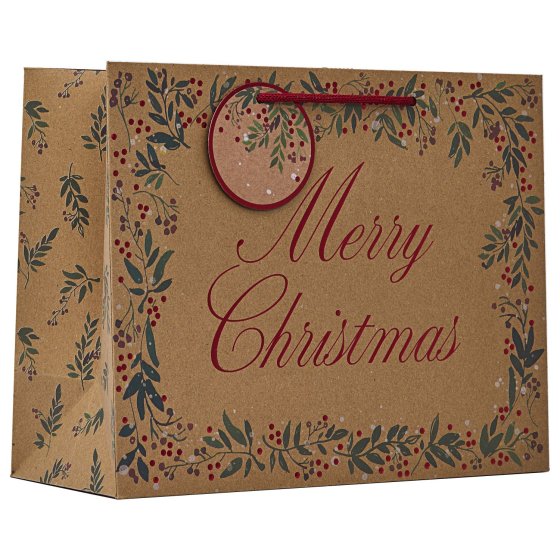 XH1813 GIFT BAG CHRISTMAS GARLAND L S