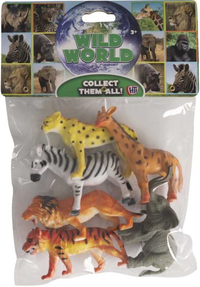 ** NEW FOR 2025 ** WILD ANIMALS BAG ASSORTMENT