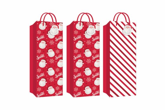 XH1106 BITTLE BAG ECO SANTA 3 PK