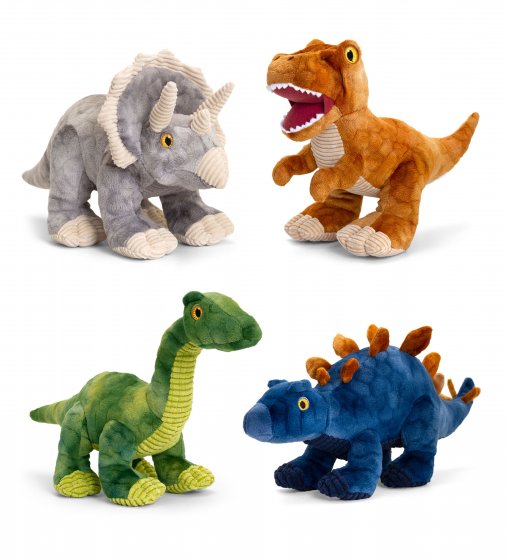 KEELECO DINOSAURS 4 ASST 26CM
