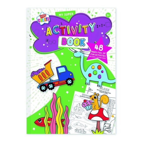 SJ10007 SJ10007 BOOK ACTIVITY KIDS CREATE 48 PAGES