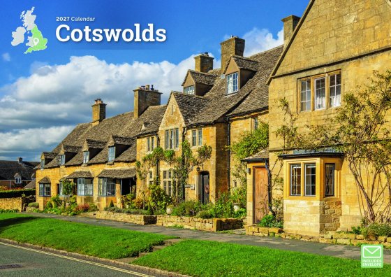 CALENDAR COTSWOLDS A4