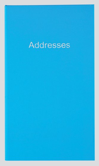 SH10703 ADDRESS BOOK SLIM STANDARD