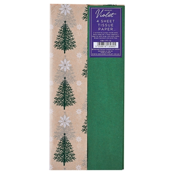 TISSUE TREE/GREEN 4 SH