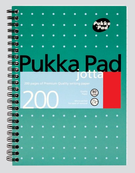 SH02106 A5 METALLIC JOTTA NOTEPAD