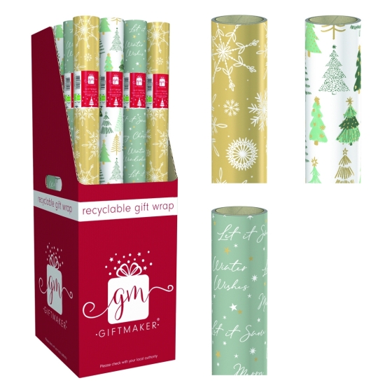WRAP 4M NORDIC NOEL ASST