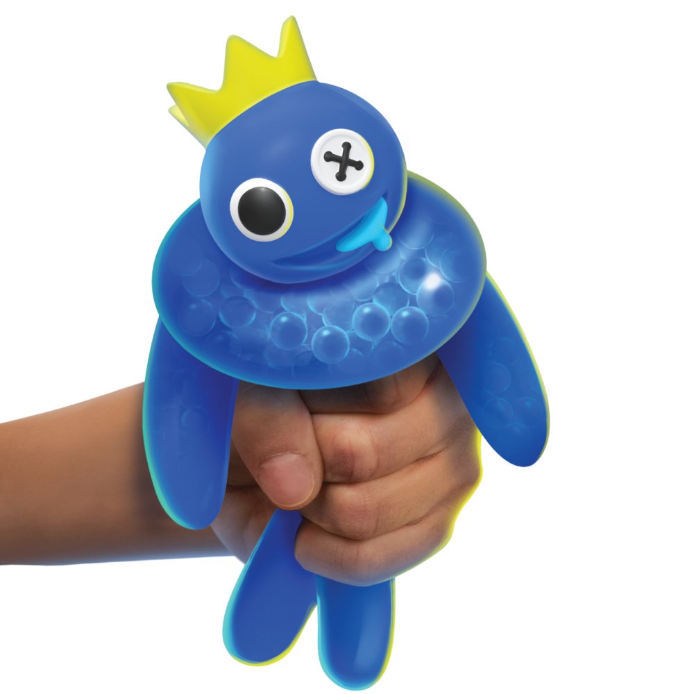 Heroes Of Goo Jit Zu Rainbow Friends - Figura Green, Giocattolo Super Elastico 10,5 Cm Con Ripieno Di Goo