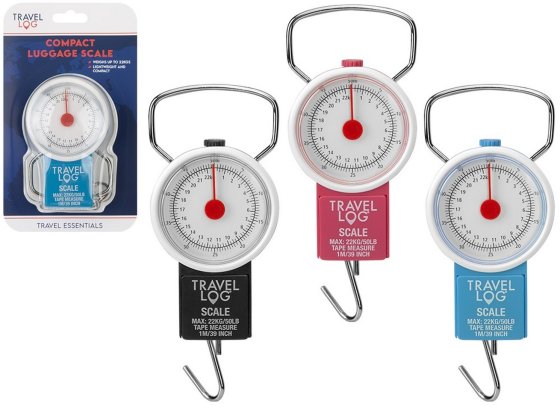 SJ11002 SJ11002 TRAVEL SCALES 22KG MECHANICAL ASST