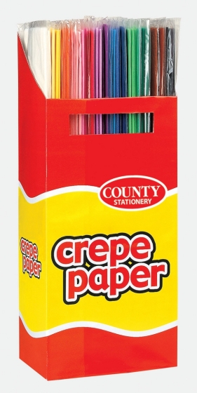SJ14220 CREPE PAPER ASSTD BOX