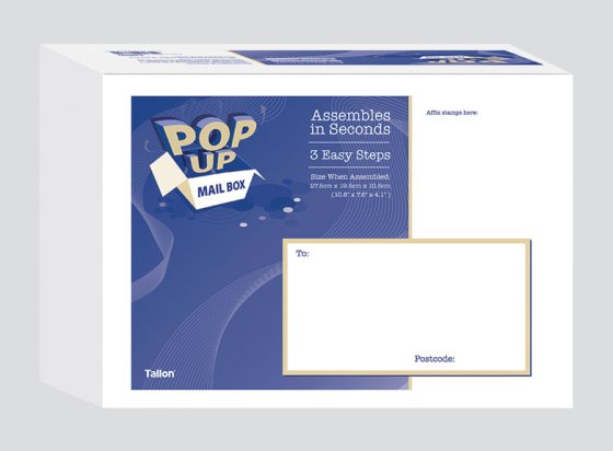 CH1808 SH00108 MAIL BOX POP UP SMALL 270 X 18