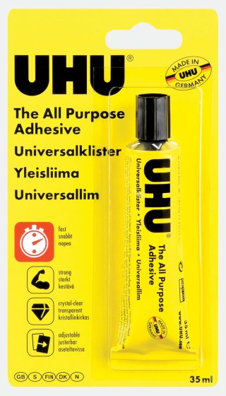 SH05906 UHU NO 13 ADHESIVE 35ML CARDED