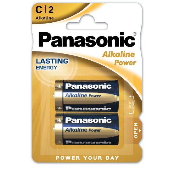 CH1319 SH11417 BATTERIES ALKALINE C 2PK BRONZE