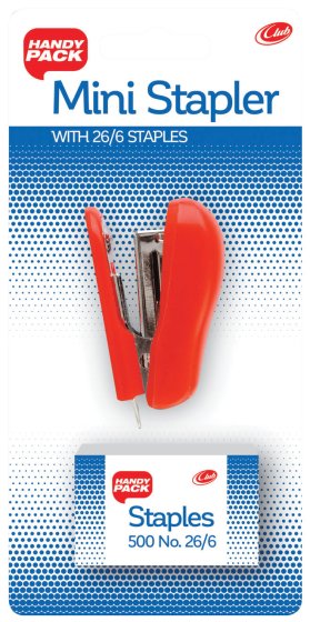 SH05002 26 6 MINI STAPLER
