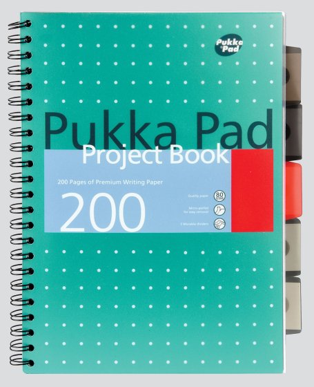 SH02108 A4 METALLIC PROJECT BOOK